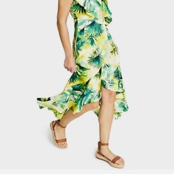 INC Rio Palms Wrap Dress - Picture 2 of 4